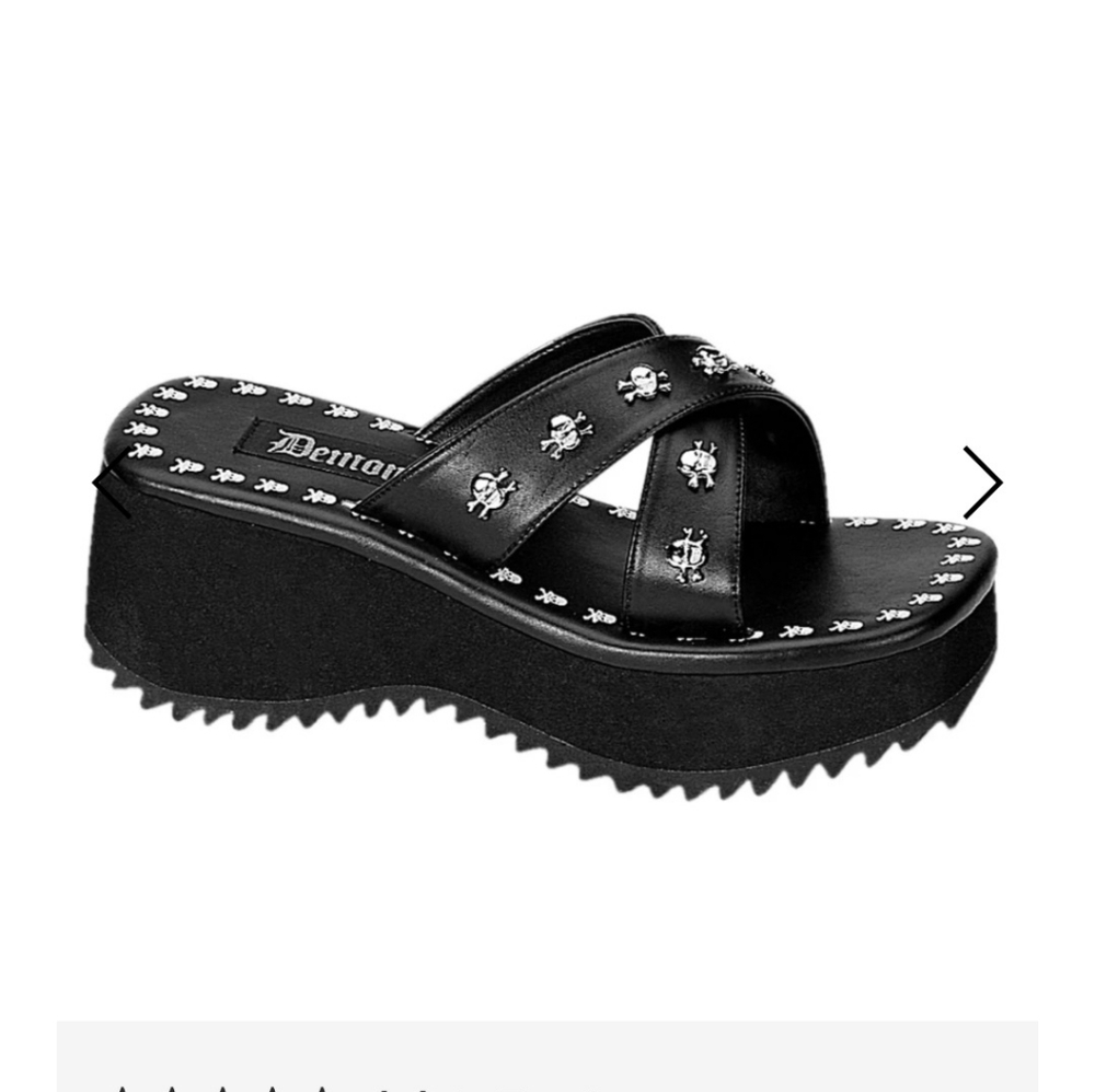 Demonia FLIP Sandals Size 7